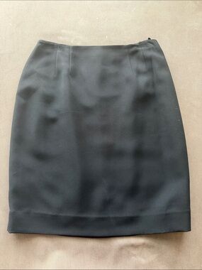 Classic Black Pencil Skirt - Women